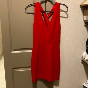✨Red mango mini dress